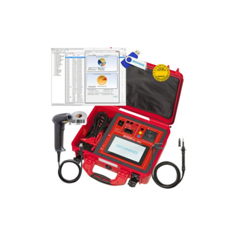 Benning Gerätetester Prüfgerät BENNING ST 760+ Set