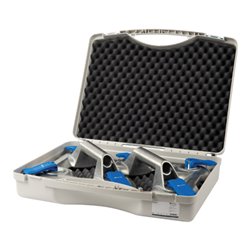 Saugheber-Set Trgf.100kg Kopf-D.120mm 3 Köpfe Alu.2 St./Set VERIBOR