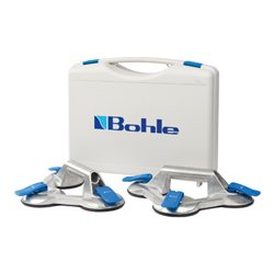 Saugheber-Set Trgf.100kg Kopf-D.120mm 3 Köpfe Alu.2 St./Set VERIBOR