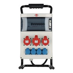 Tragbarer Stromverteiler BSV 4 IP44 2m H07RN-F5G4,0 1x32A + 2x16A