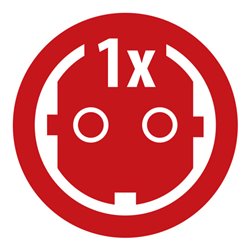 Mobiler 360° LED Baustrahler BF 5050 M 5400lm, IP54, 5m H07RN-F 3G1,5