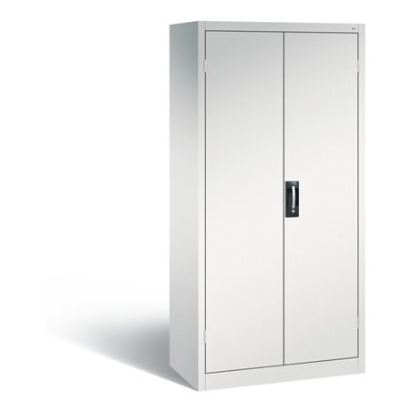 C+P Akku-Ladeschrank für 15 E-Werkzeuge, H1950xB930xT500mm, Lichtgrau