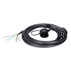 KS Tools efuturo Ladekabel gerade, 3 Phasen, bis zu 11 kW, 32 A, 400 V, Mode 3, 5 Meter, Typ 2