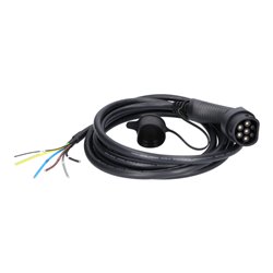 KS Tools efuturo Ladekabel gerade, 3 Phasen, bis zu 22 kW, 32 A, 400 V, Mode 3, 5 Meter, Typ 2