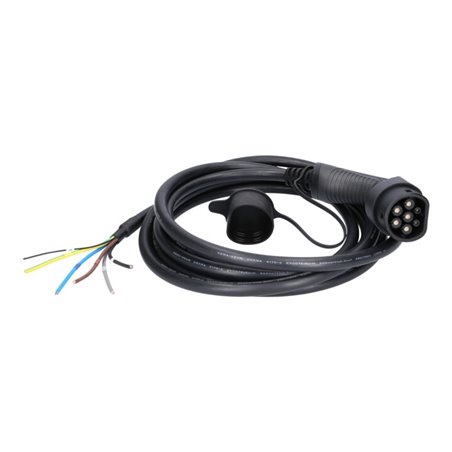 KS Tools efuturo Ladekabel gerade, 3 Phasen, bis zu 22 kW, 32 A, 400 V, Mode 3, 5 Meter, Typ 2