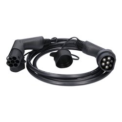 KS Tools efuturo Ladekabel gerade, Typ 2 auf Typ 2 Stecker, 3 Phasen, bis zu 11 kW, 16 A, 400 V, Mode 3, 3 Meter