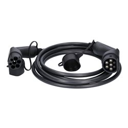 KS Tools efuturo Ladekabel gerade, Typ 2 auf Typ 2 Stecker, 3 Phasen, bis zu 11 kW, 16 A, 400 V, Mode 3, 5 Meter