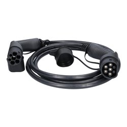 KS Tools efuturo Ladekabel gerade, Typ 2 auf Typ 2 Stecker, 3 Phasen, bis zu 22 kW, 32 A, 400 V, Mode 3, 3 Meter