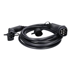 KS Tools efuturo Ladekabel gerade, Typ 2 auf Typ 2 Stecker, 3 Phasen, bis zu 22 kW, 32 A, 400 V, Mode 3, 8 Meter