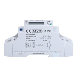 KS Tools efuturo Stromzähler für Hutschiene, MID-geeicht, 1 Phase, 3,7 oder 7,4 kW