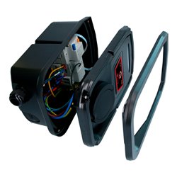 KS Tools efuturo Wallbox mit Typ 2 Steckdose, 1 Phase, bis zu 3,7 kW, 16 A, 230 V, Mode 3, mit RFID Zugangskontrolle, ohne Strom