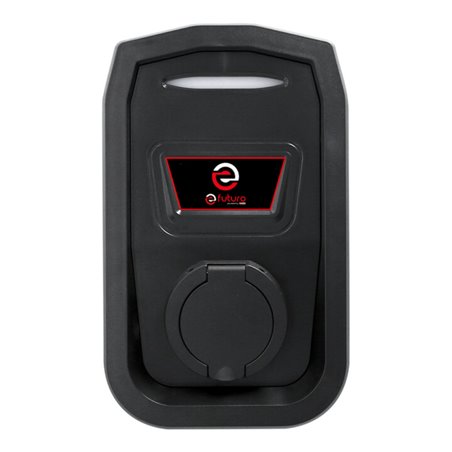 KS Tools efuturo Wallbox mit Typ 2 Steckdose, 1 Phase, bis zu 3,7 kW, 16 A, 230 V, Mode 3, ohne RFID Zugangskontrolle, ohne Stro