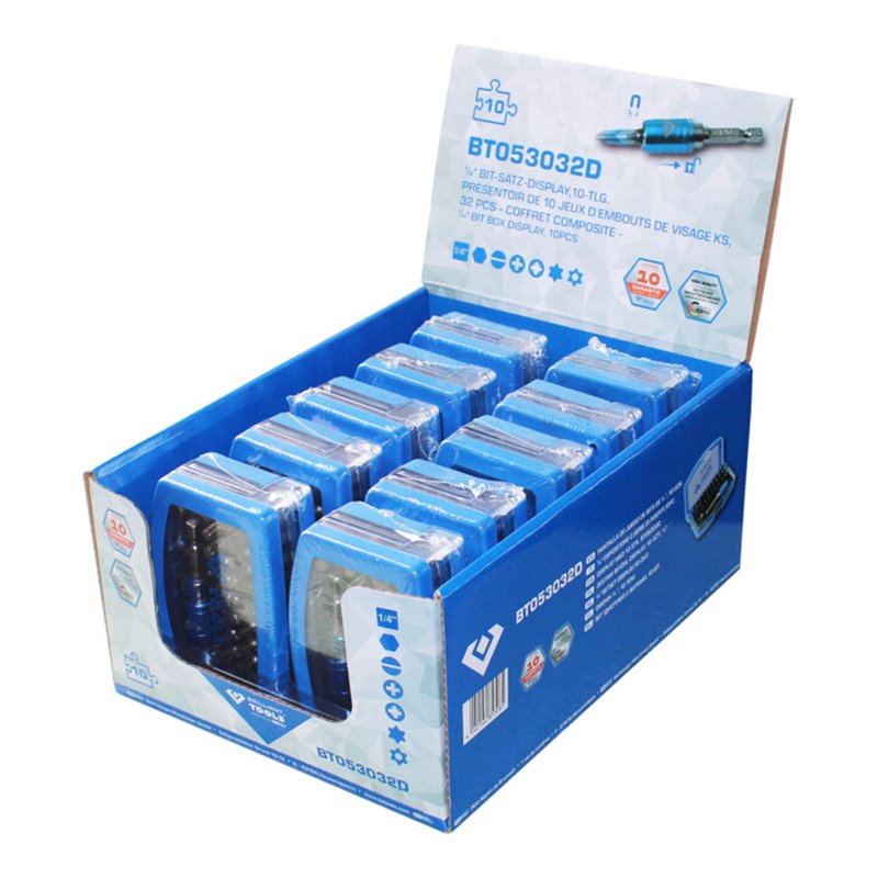 Brilliant Tools Bit-Satz, 32-tlg. Display