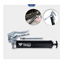 Brilliant Tools Einhand-Fettpresse, 500 ccm