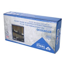 Brilliant Tools Meißel und Durchtreiber-Satz, 28-tlg