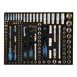 Brilliant Tools Werkstattwagen mit 7 Schubladen und 473 Werkzeugen