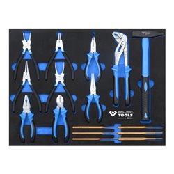 Brilliant Tools Werkstattwagen mit 7 Schubladen und 473 Werkzeugen