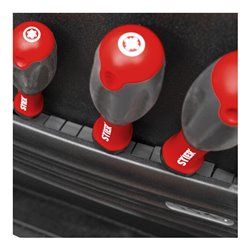 STIER Werkzeugkoffer Premium mit Rollen und Teleskopgriff, flugtauglich, leer