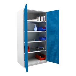 STIER Werkstattschrank LP 1940x1000x600mm enzianblau