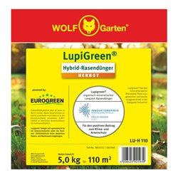 WOLF-Garten Herbst-Rasendünger Lupigreen Hybrid P 002 für 220 m²