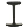 STIER Höhenverstellbarer Hocker mit Wippfunktion, Polster anthrazit