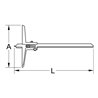 KS Tools Tiefenmessschieber mit Messstift