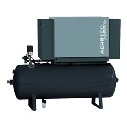 Aerotec Industrie Kompressor CK 20-10/270 Liter SILENT liegend V - 1 stufig ÖLFR