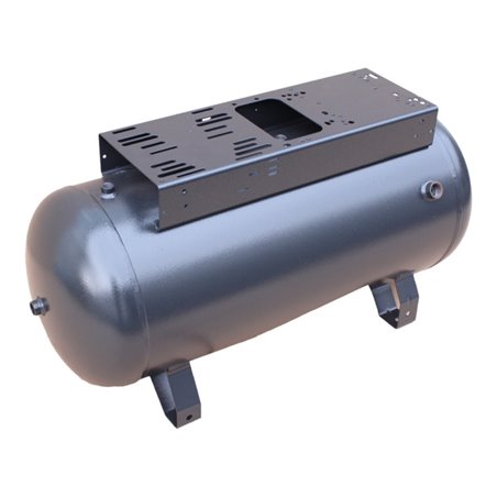 Aerotec Druckluftkessel 90 L liegend - 11 bar mit breiter Konsole 2 stufig OHN