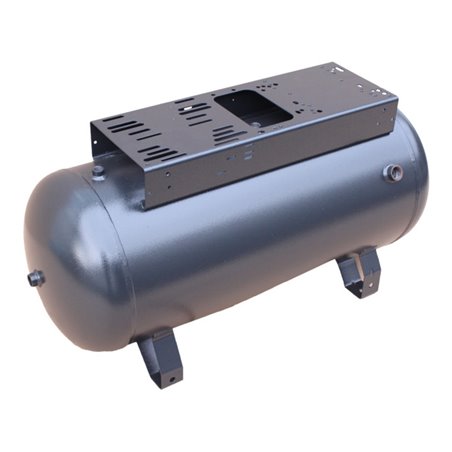 Aerotec Druckluftkessel 50 L liegend - 11 bar mit Konsole OHNE Anbausatz