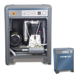 Aerotec Silent Basis PRO B-AK50-10 Beisteller Keilriemenkompressor- 7,5 KW- mit