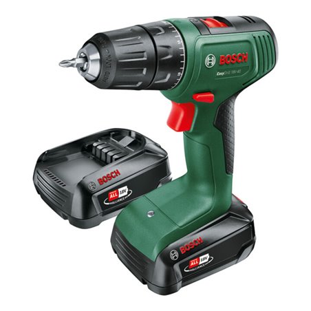 Bosch Akku-Bohrschrauber EasyDrill 18V-40: 2x Akkupack PBA 18V 2.0Ah W-B