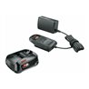 Bosch Systemzubehör 18 Volt Lithium-Ionen Starter-Set 18V Alliance (2.5Ah + AL 18V-20)