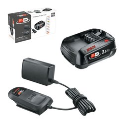 Bosch Systemzubehör 18 Volt Lithium-Ionen Starter-Set 18V Alliance (2.5Ah + AL 18V-20)