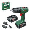 Bosch Akku-Schlagbohrmaschine EasyImpact 18V-40: 2x Akkupack PBA 18V 1.5Ah W-A