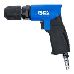BGS Druckluft-Bohrmaschine mit 10 mm Schnellspann-Bohrfutter rechtsdrehend