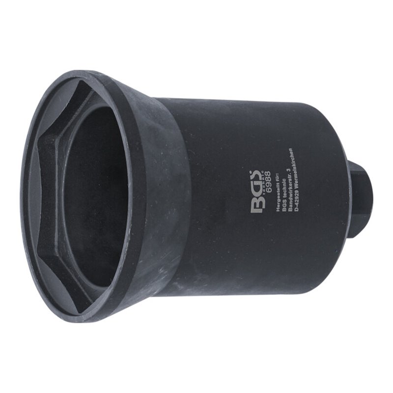 BGS Achsmuttern-Schlüssel Sechskant für Mercedes-Benz Anhängerachse SW 95 mm
