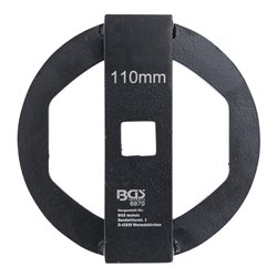 BGS Achsmuttern-/Radkapsel-Schlüssel für BPW-Achsen SW 110 mm
