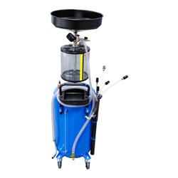 BGS Druckluft-Öl-Absauggerät mit Altöl-Aufnahmebehälter 80 l