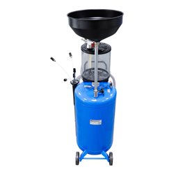 BGS Druckluft-Öl-Absauggerät mit Altöl-Aufnahmebehälter 80 l