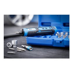 BGS Akku-Schraubendreher inkl. Bit- und Steckschlüssel-Satz 41-tlg.