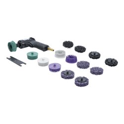 BGS Druckluft-Borstenschleifer-Satz 17-tlg.
