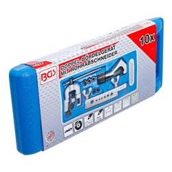 BGS Doppel-Bördelgerät mit Rohrabschneider 10-tlg.