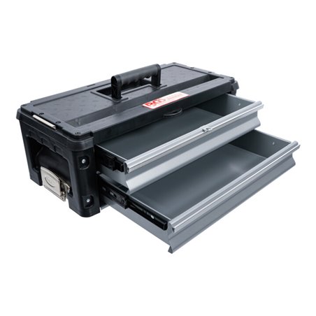 BGS Hartschalen-Werkzeugkoffer-Aufsatz 2 Schubladen für Art. 2002