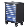 BGS Werkstattwagen 7 Schubladen leer Obere Platte belastbar bis 40 kg
