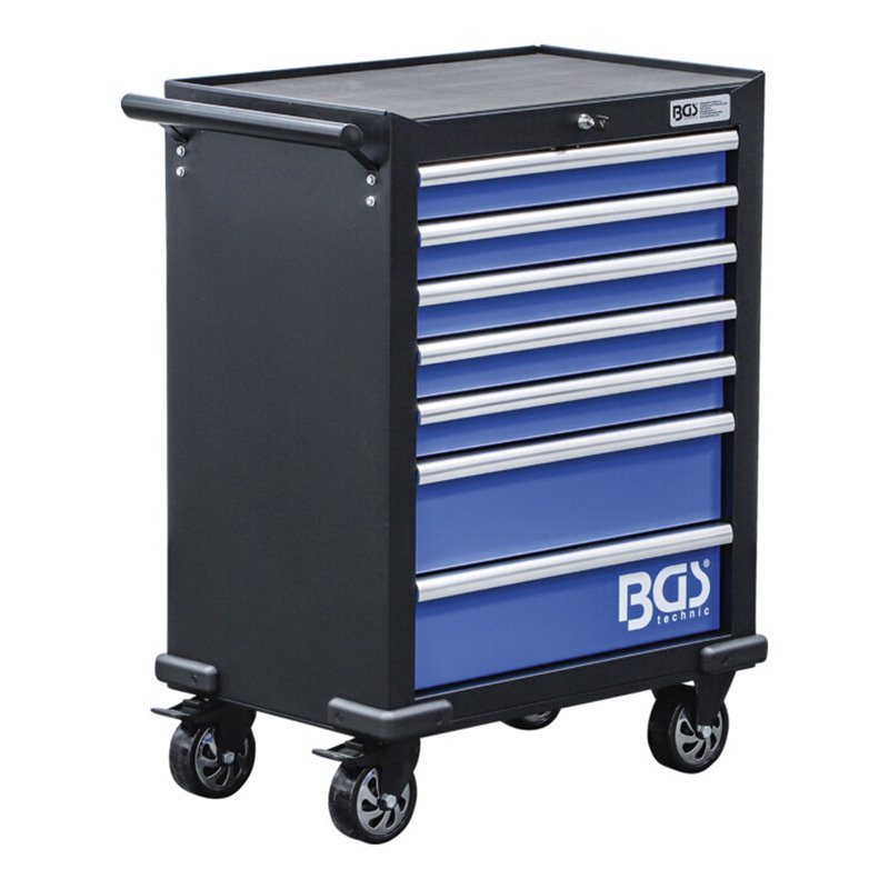 BGS Werkstattwagen 7 Schubladen mit 263 Werkzeugen 6. bis 7. Schublade bis 30 kg belastbar