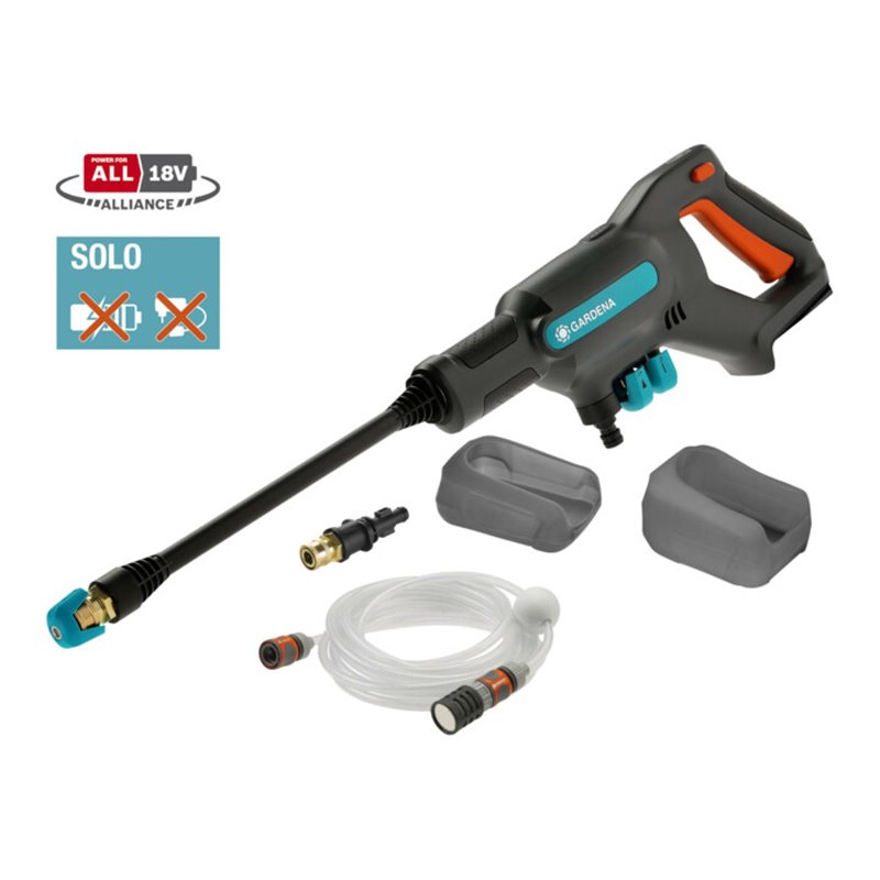 GARDENA Akku-Mitteldruckreiniger AquaClean 24/18V P4A solo