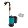 GARDENA Akku-Regenfasspumpe 2000/2 18V P4A solo