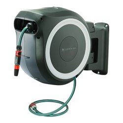 GARDENA Wand-Schlauchbox RollUp L (weiß) 30 m