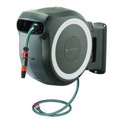 GARDENA Wand-Schlauchbox RollUp L (weiß) 30 m
