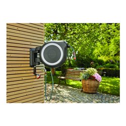 GARDENA Wand-Schlauchbox RollUp XL (weiß) 35 m
